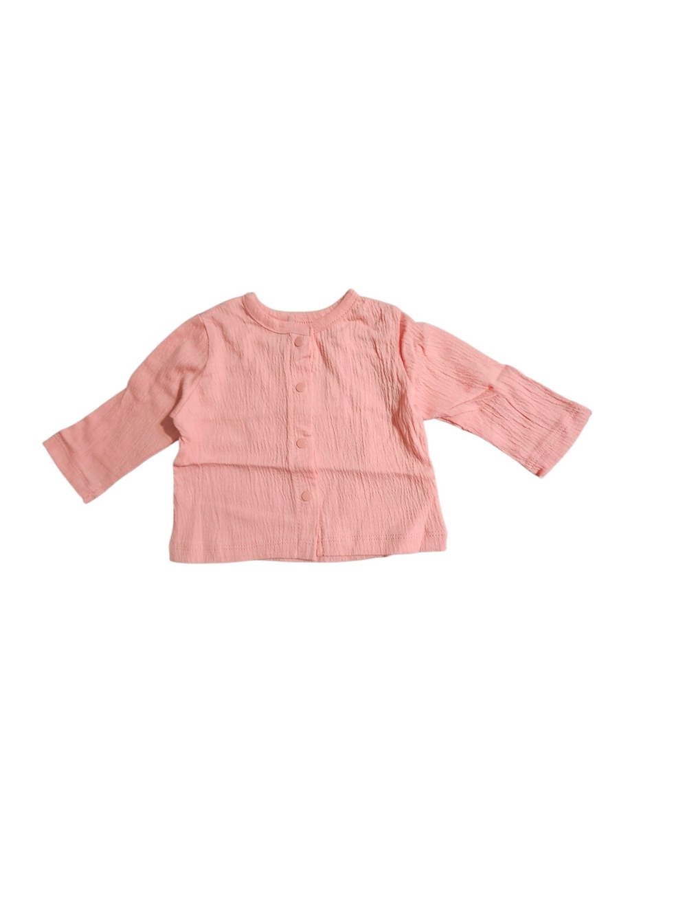 chick pea Coral & White Floral 'Squeeze Me' Baby Bib Set - Picture 3 of 4